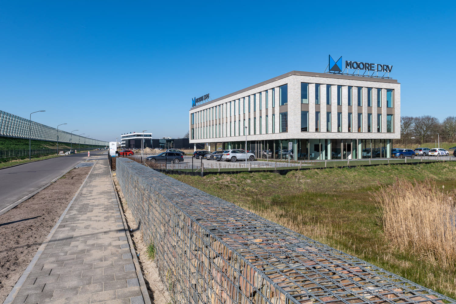 Moore in Breda met een lichte strip