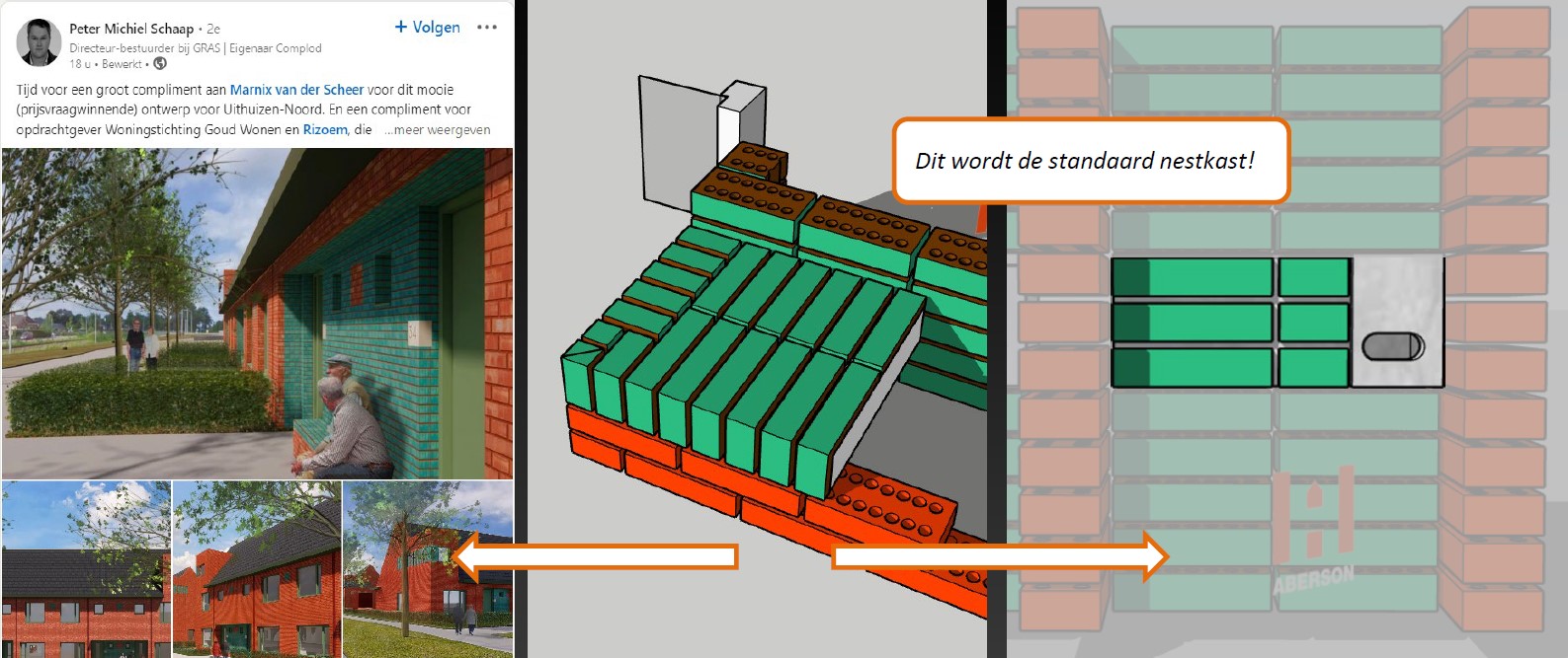 Heijmans en MX 13 architecten tender met nestkast